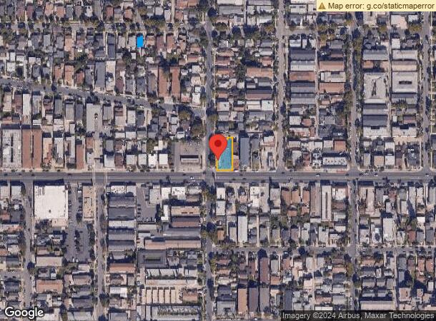  1601 E 7Th St, Long Beach, CA Parcel Map