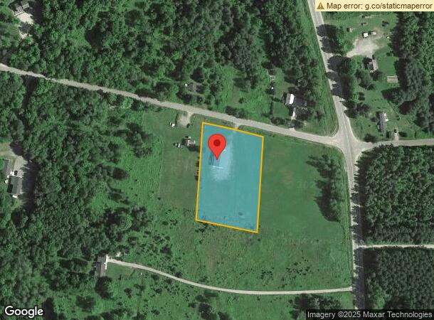  10125 Kendall Ln, Crandon, WI Parcel Map