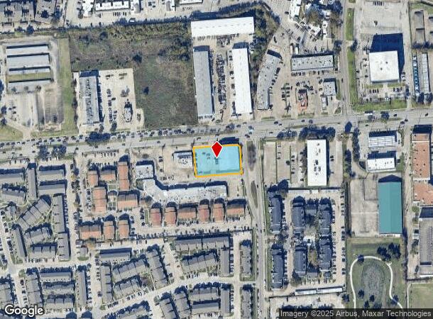  10101 Bissonnet St, Houston, TX Parcel Map