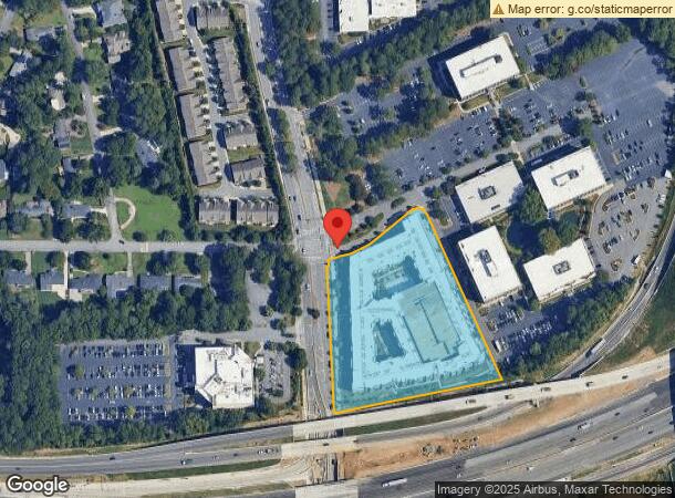  5755 Glenridge Dr, Atlanta, GA Parcel Map