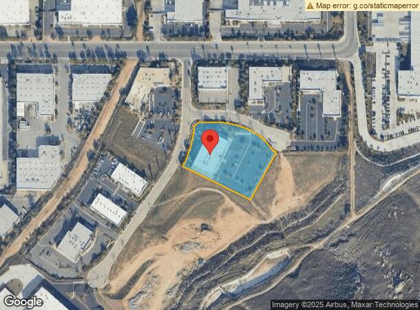  588 Technology Ct, Riverside, CA Parcel Map