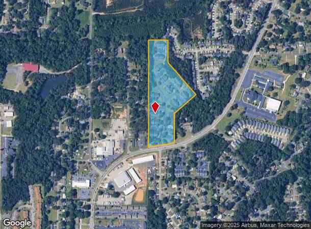 750 Corder Rd, Warner Robins, GA Parcel Map