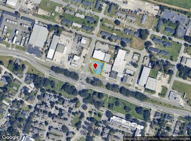  1340 W Bay St, Savannah, GA Parcel Map