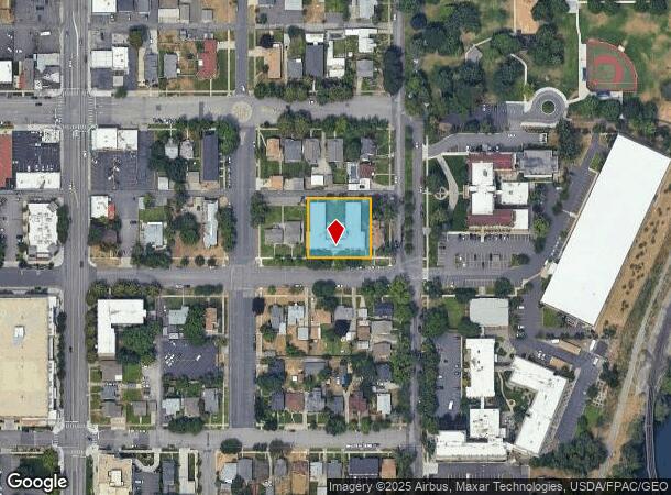  1015 E Boone Ave, Spokane, WA Parcel Map