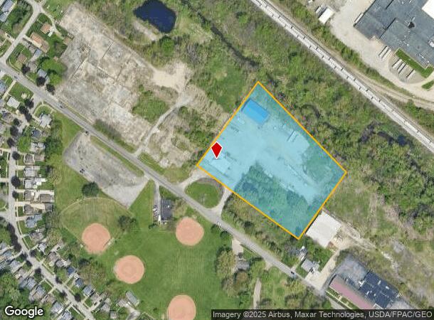  2715 Mogadore Rd, Akron, OH Parcel Map