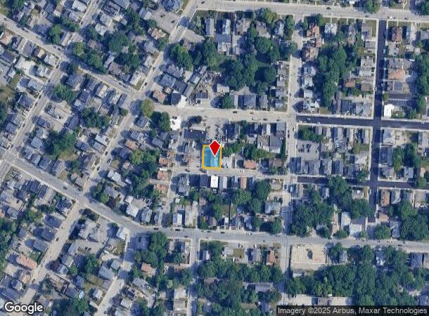 24 Paradis Ave, Woonsocket, RI Parcel Map