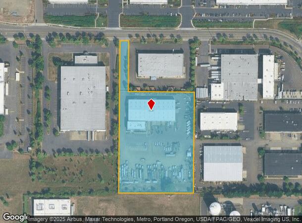  5602 Ne Huffman St, Hillsboro, OR Parcel Map