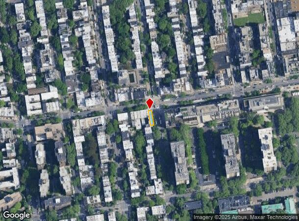 482 Myrtle Ave, Brooklyn, NY Parcel Map