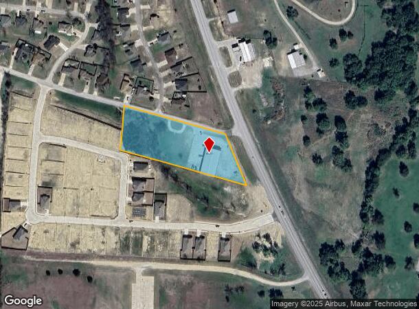 405 Ridgeway Dr, Blue Ridge, TX Parcel Map