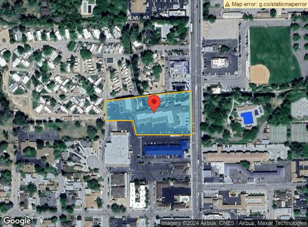  725 N Main St, Bishop, CA Parcel Map