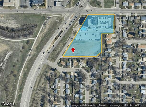  1601 N 12Th St, Bismarck, ND Parcel Map