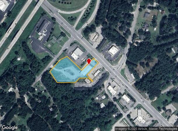  1617 Bells Hwy, Walterboro, SC Parcel Map