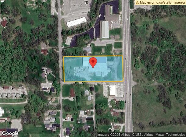  1644 Georgetown Rd, Tilton, IL Parcel Map