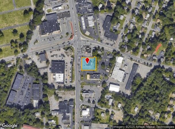  408 Washington St, Stoughton, MA Parcel Map