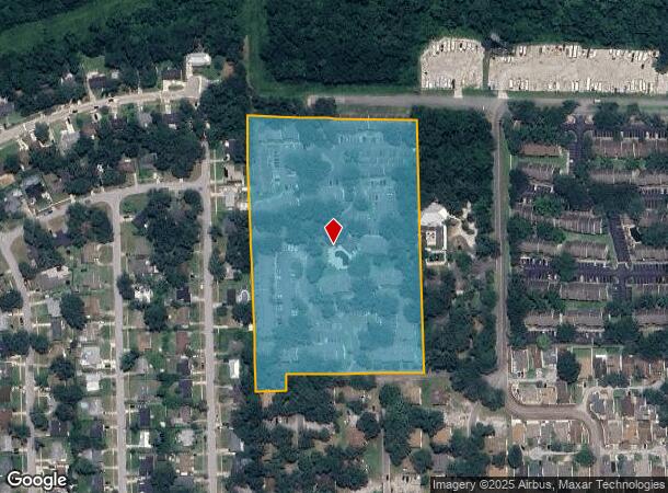  2020 Wells Rd, Orange Park, FL Parcel Map