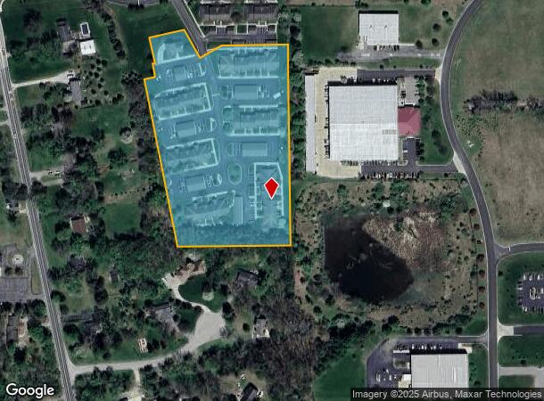 2425 Dongara Dr, Dexter, MI Parcel Map