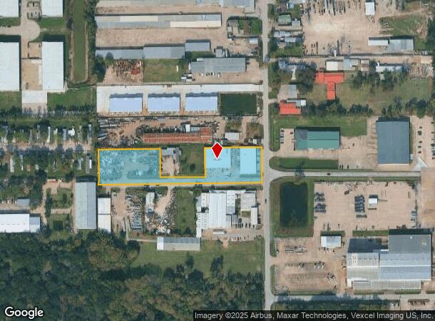 7409 Wright Rd, Houston, TX Parcel Map