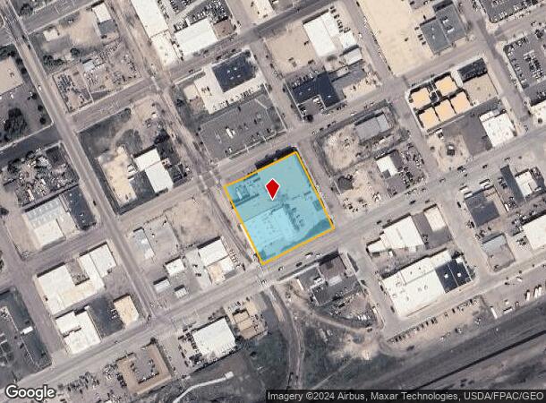  702 W Lincolnway, Cheyenne, WY Parcel Map