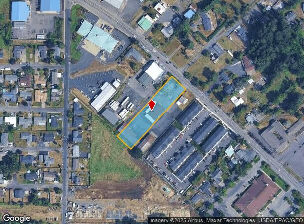 2145 Jackson Hwy, Chehalis, WA Parcel Map