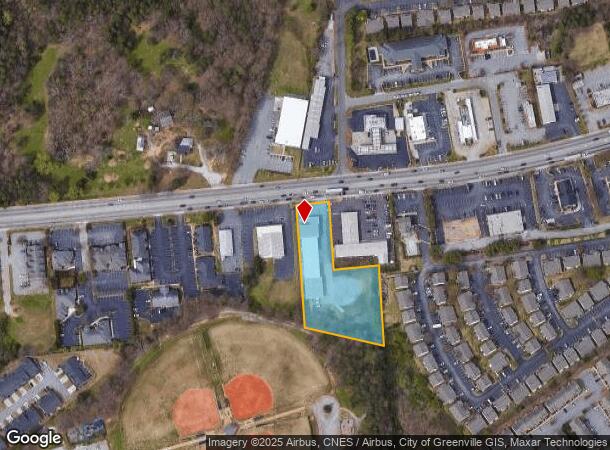 433 W Butler Rd, Mauldin, SC Parcel Map