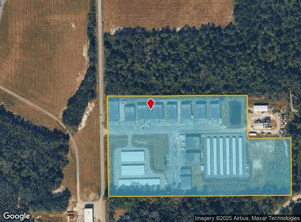 701 N Moody Rd, Palatka, FL Parcel Map