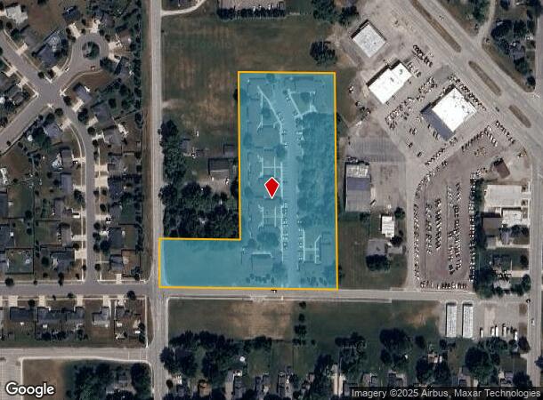  1100 N Lansing St, Saint Johns, MI Parcel Map