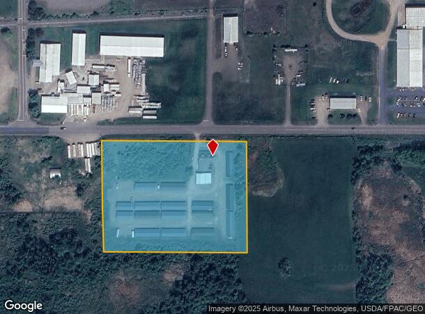  1204 Doughty Rd, Ladysmith, WI Parcel Map