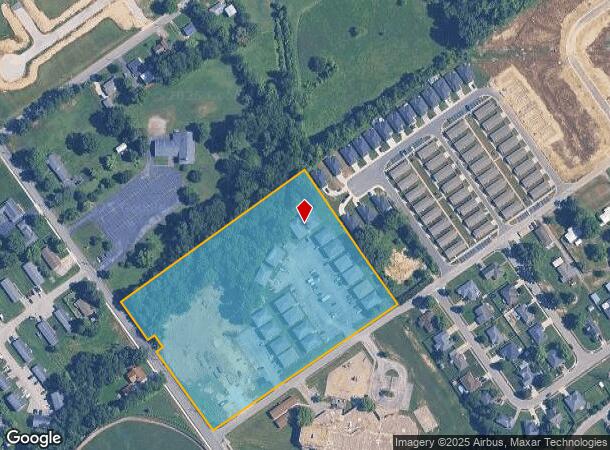 200 Block Apts Fulkerson Dr, Charlestown, IN Parcel Map