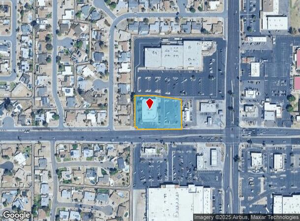  3550 W Peoria Ave, Phoenix, AZ Parcel Map