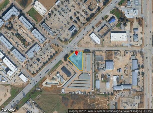 900 Grapevine Hwy, Hurst, TX Parcel Map