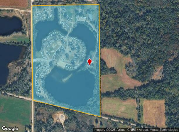 2901 Washburn Rd, Vassar, MI Parcel Map