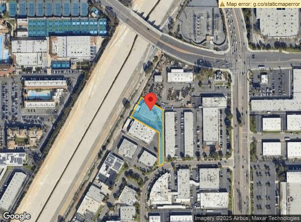  2644 S Croddy Way, Santa Ana, CA Parcel Map