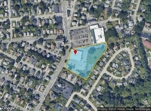 570 Pontiac Ave, Cranston, RI Parcel Map