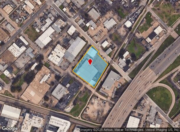 403 S Haskell Ave, Dallas, TX Parcel Map