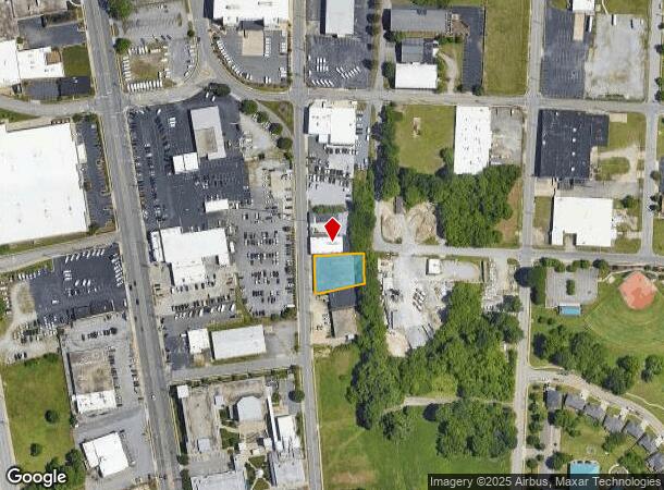  515 S Hamilton St, High Point, NC Parcel Map