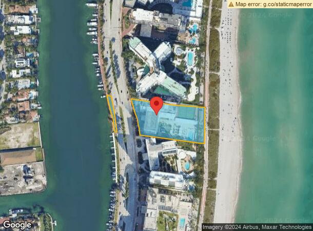  5101 Collins Ave, Miami Beach, FL Parcel Map