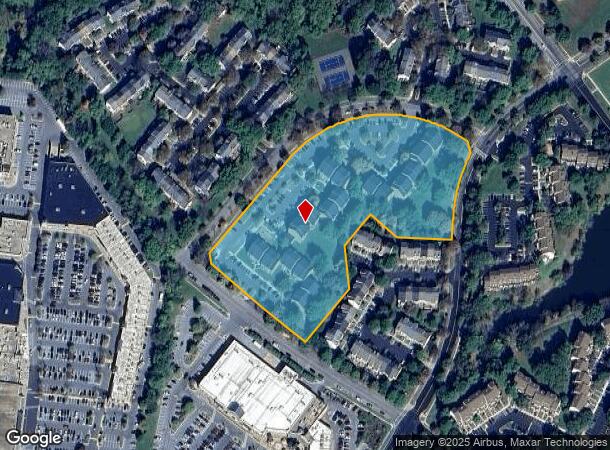 18101 Marksman Cir, Olney, MD Parcel Map