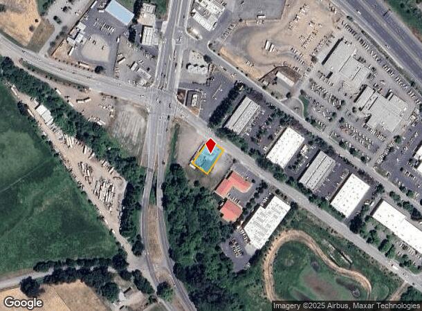  1375 Industrial Ave, Petaluma, CA Parcel Map