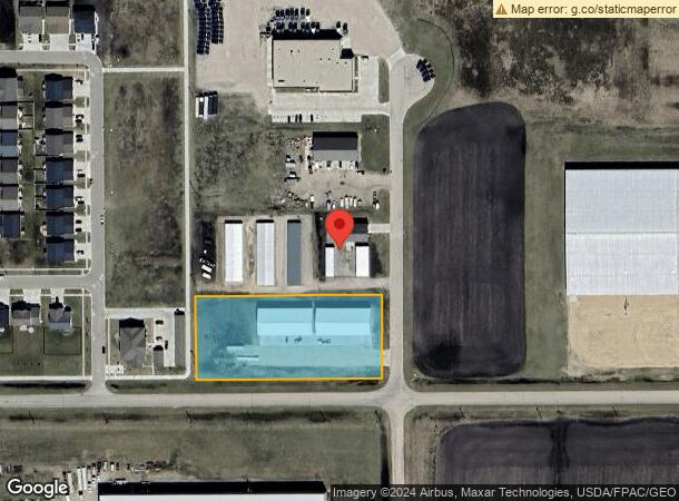  340 1St Ave Se, Mapleton, ND Parcel Map