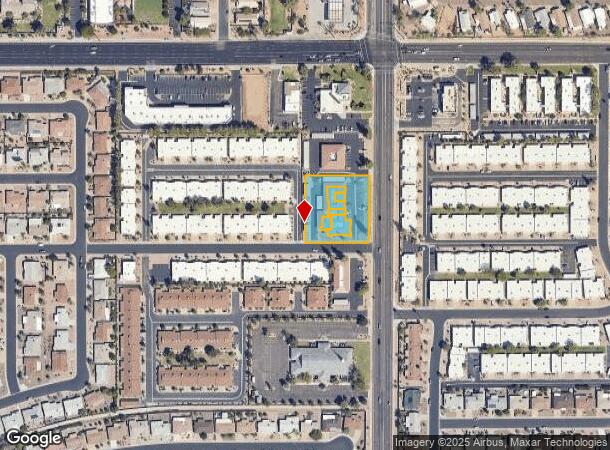 460 S Greenfield Rd, Mesa, AZ Parcel Map