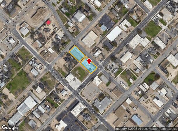  1701 Washington Ave, Waco, TX Parcel Map
