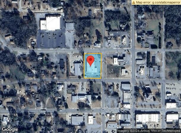  343 W Trilby St, Wrightsville, GA Parcel Map