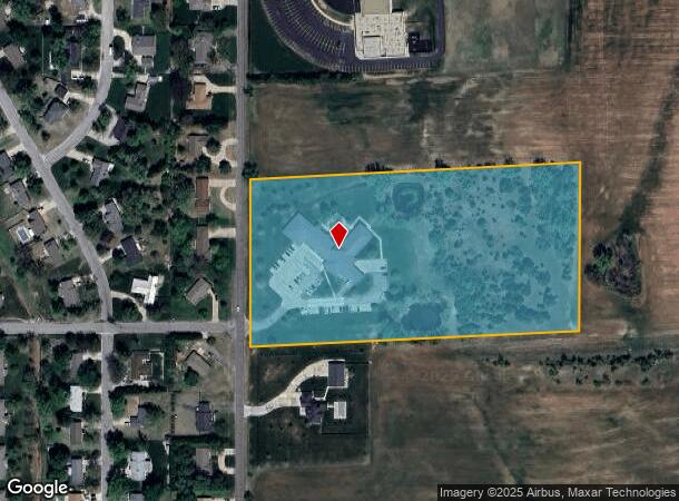  4000 N Monroe St, Hutchinson, KS Parcel Map