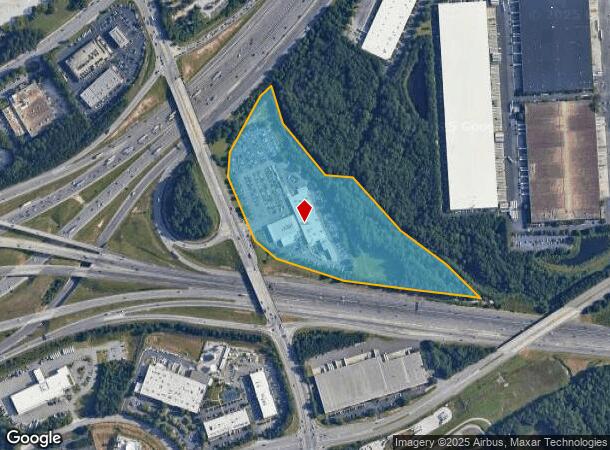 1705 Boggs Rd, Duluth, GA Parcel Map