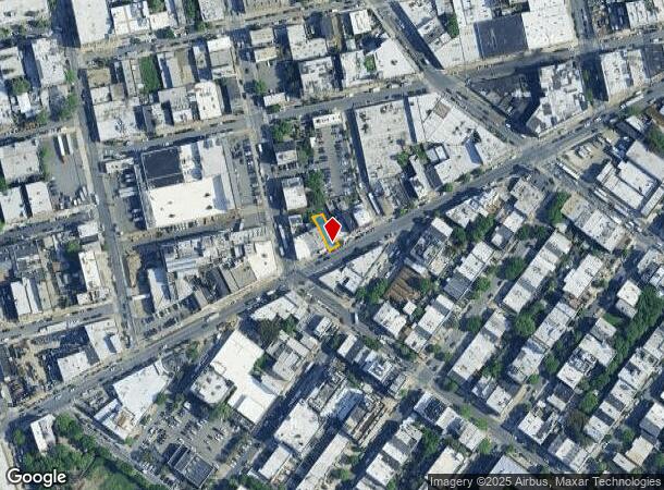  1037 Flushing Ave, Brooklyn, NY Parcel Map