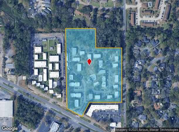 1 Country Ln, Mobile, AL Parcel Map