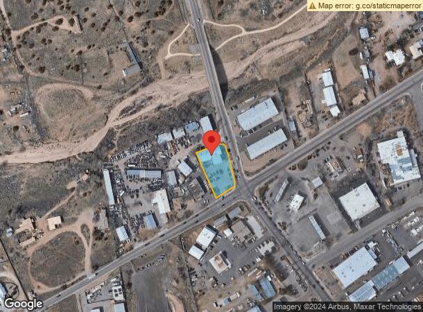  2903 Agua Fria St, Santa Fe, NM Parcel Map