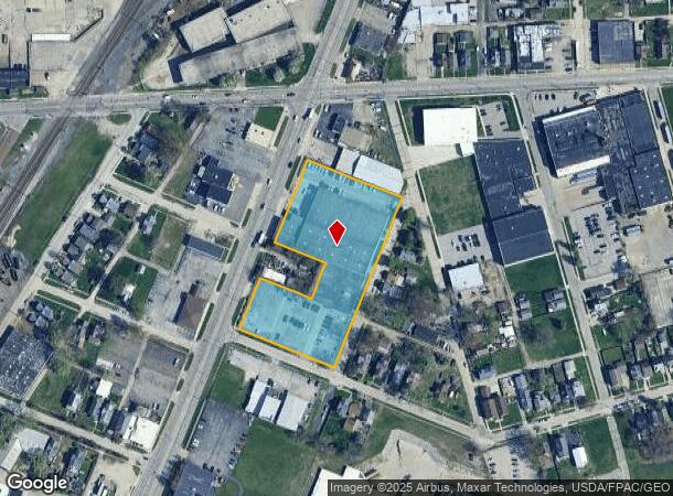  3928 N Detroit Ave, Toledo, OH Parcel Map