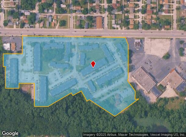 3300 169Th St, Hammond, IN Parcel Map