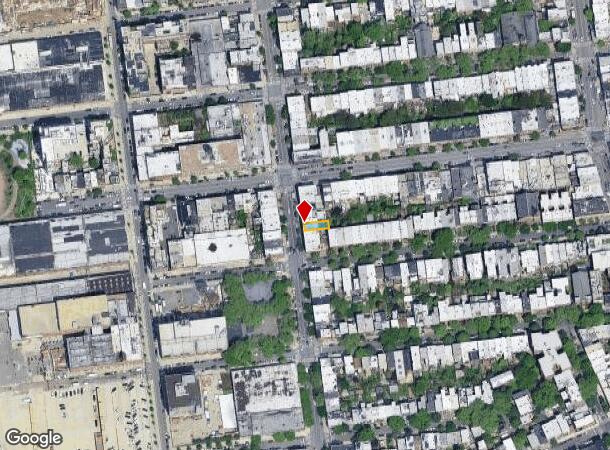 134 Franklin St, Brooklyn, NY Parcel Map